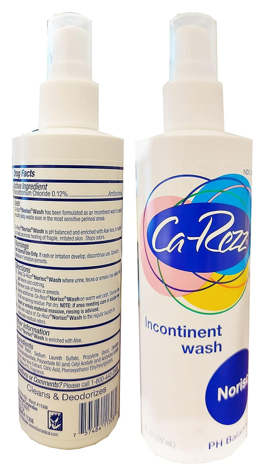 Ca-Rezz No Rinse Gentle Wash 11308 , 8oz, 2 BottlesQ Beauty & Personal Care Ca-rezz
