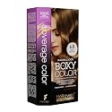 BOXY COLOR Coloring kit professional, permanent color cream hair dye with Vegetal Protein to get Hair with intense color shiny and silky. 100% Gray