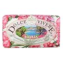 Dolce Vivere Sicilia Bougainville, Marine Sea Salt & Papyrus Tree Fine Natural Soap Bar