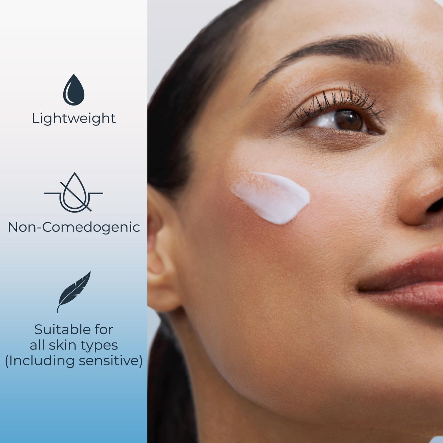 Eucerin Face Immersive Hydration Night Cream with Hyaluronic Acid and Provitamin B5, Ultra-Lightweight Face Moisturizer Smooths Fines Lines