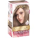 L’Oreal ParisExcellence Creme Triple Protection Color Creme, Level 3 Permanent, Medium Ash Blonde/Cooler 7-1/2A