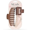 Kitsch Large Assorted Hair Clips for Women, Medium Open Shape Hair Claw Clips for Thick Hair, Small Open Shape Hair Clip & Big Claw Clip for Teen