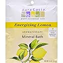 Aura Cacia Energize Aromatherapy Mineral Bath Salt, 2.5 Ounce - 6 per case.6
