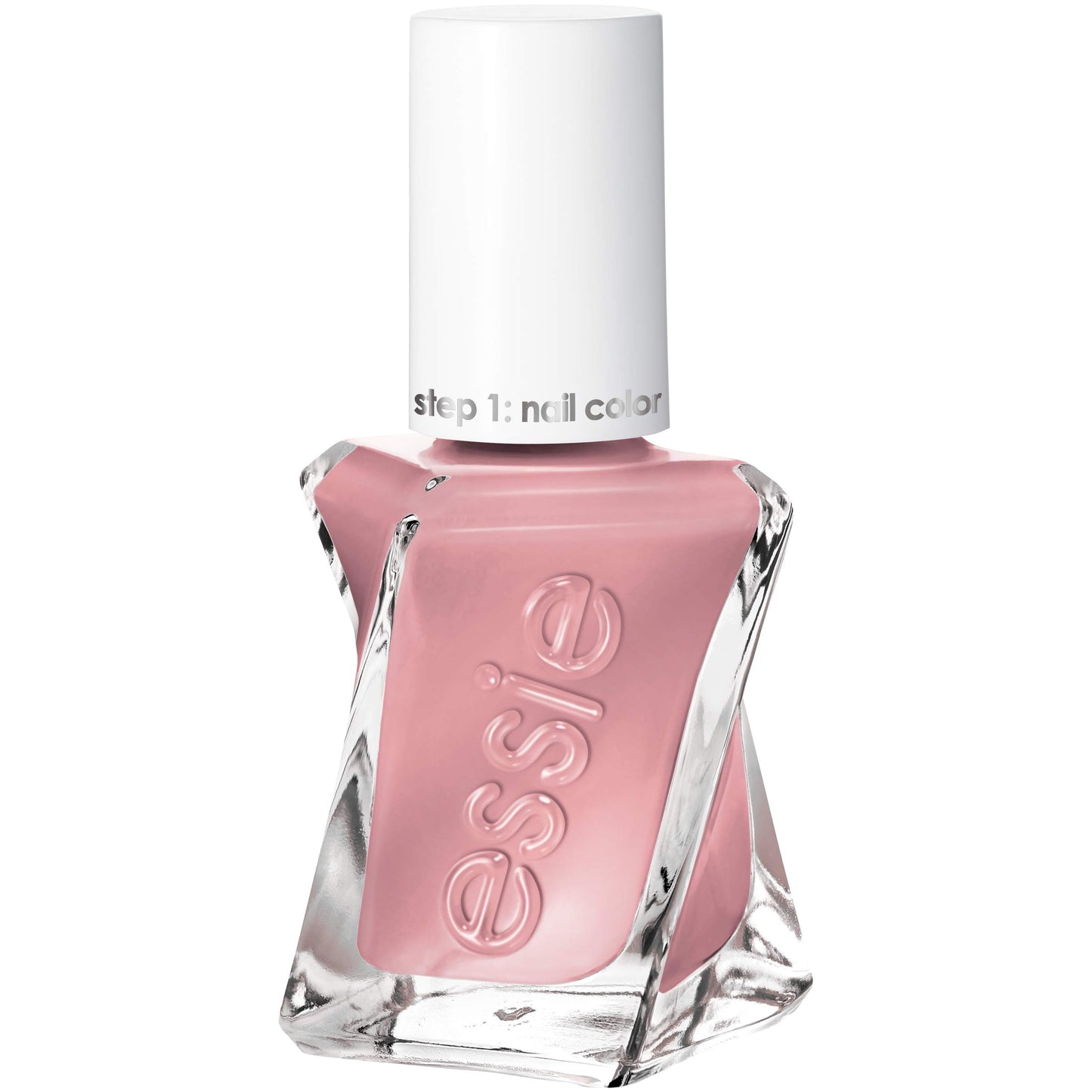 essie Gel Couture 2-Step Longwear Nail Polish, Princess Charming, Pink Nail Polish, 0.46 fl. oz. Beauty & Personal Care essie