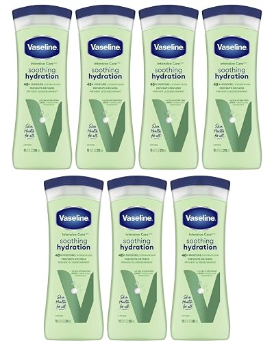 Vaseline Intensive Care Aloe Soothe Non-Greasy Lotion 10 oz (Pack of 7)