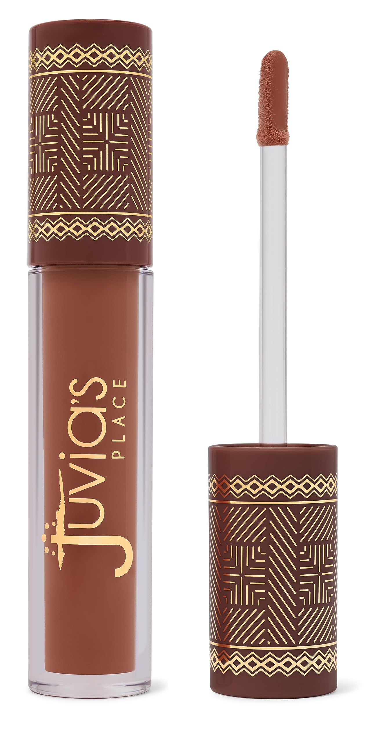 Juvia's Place Coffee Shop Lip Gloss - Macchiato - Hydrating Butter Lip Gloss for Women, Long-Lasting Shine, Moisturizing Glass-like Finish, Plumping