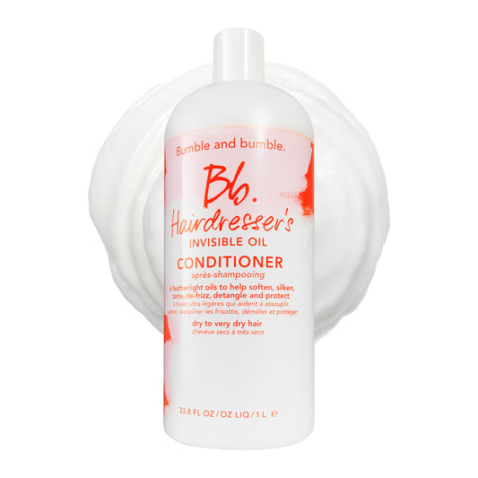 Bumble and bumble. Hairdresser's Invisible Oil Hydrating Conditioner | Anti Frizz, Adds Shine, Color Safe | For All Curly, Wavy, Straight Hair Types |