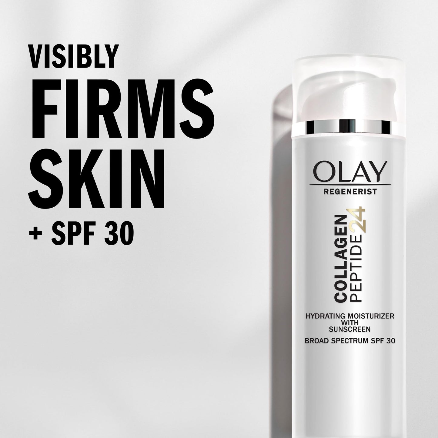 Olay Regenerist Collagen Peptide 24 SPF Moisturizer, SPF 30, 50 mL