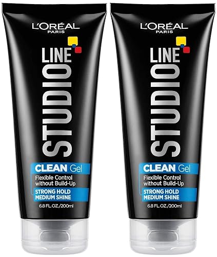 L'Oreal Paris Studio Line Clear Minded Clean Gel - Strong Hold 6.8 fl; oz. - Pack of 2