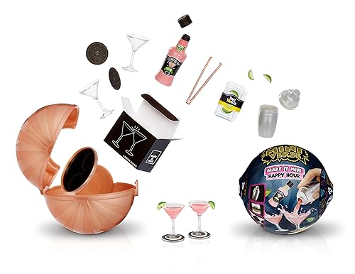 MGA's Miniverse Make It Mini Happy Hour Mini Collectibles, Blind Packaging, DIY, Resin Play, Replica Cocktails, NOT Edible, Collectors, 21+