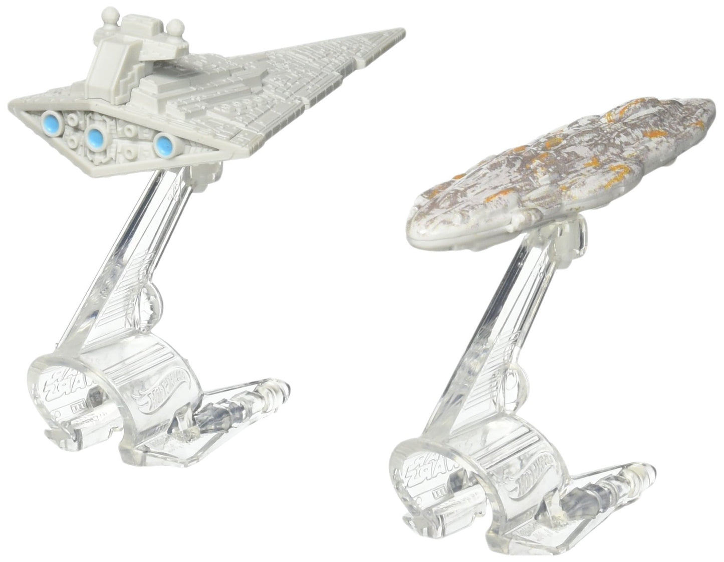 Hot Wheels Star Wars Starship Star Destroyer vs. Mon Calamari Cruiser Vehicle 2-Pack
