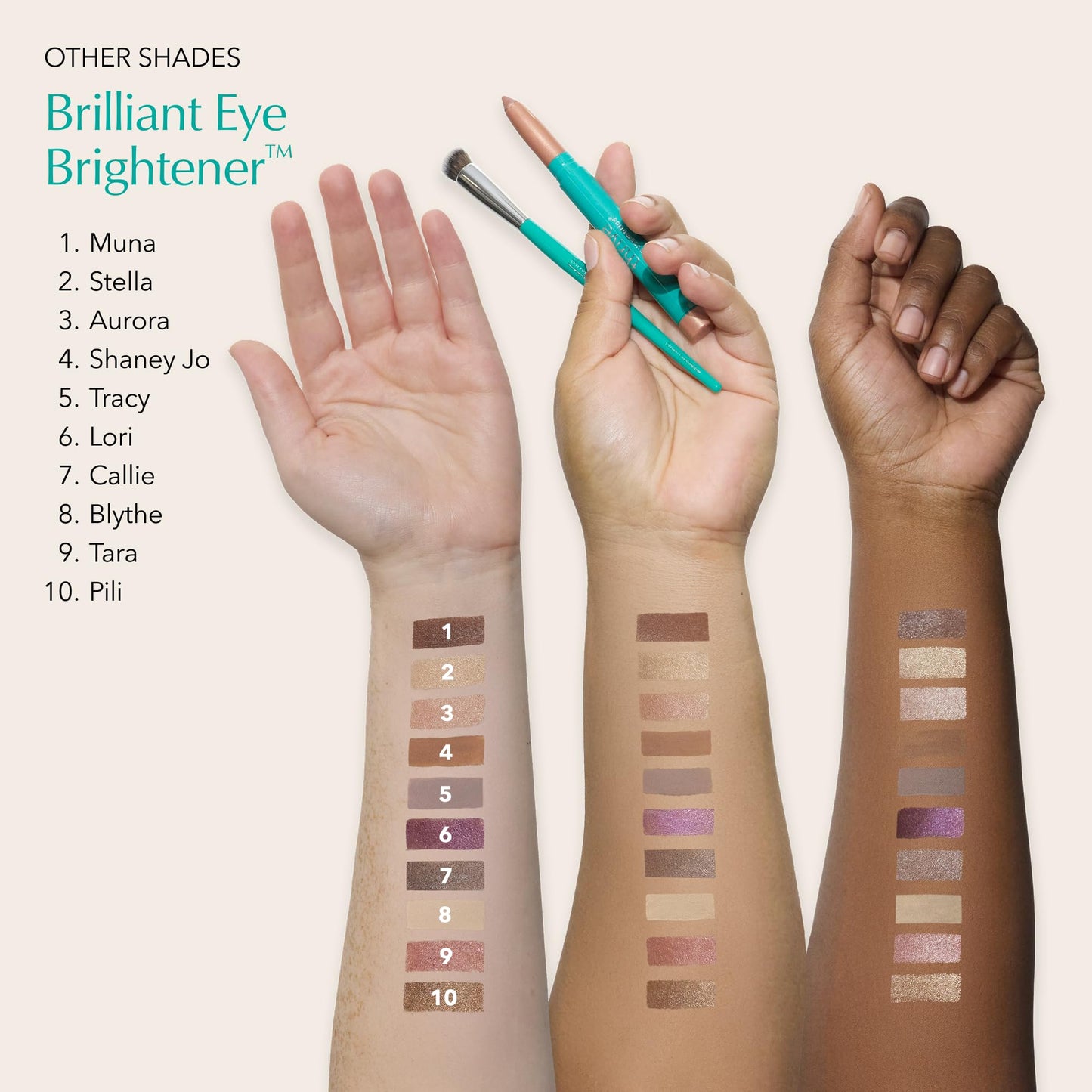 Thrive Causemetics Brilliant Eye Brightener, Muna (Mauve Taupe Shimmer) Beauty and Personal Care Thrive Causemetics
