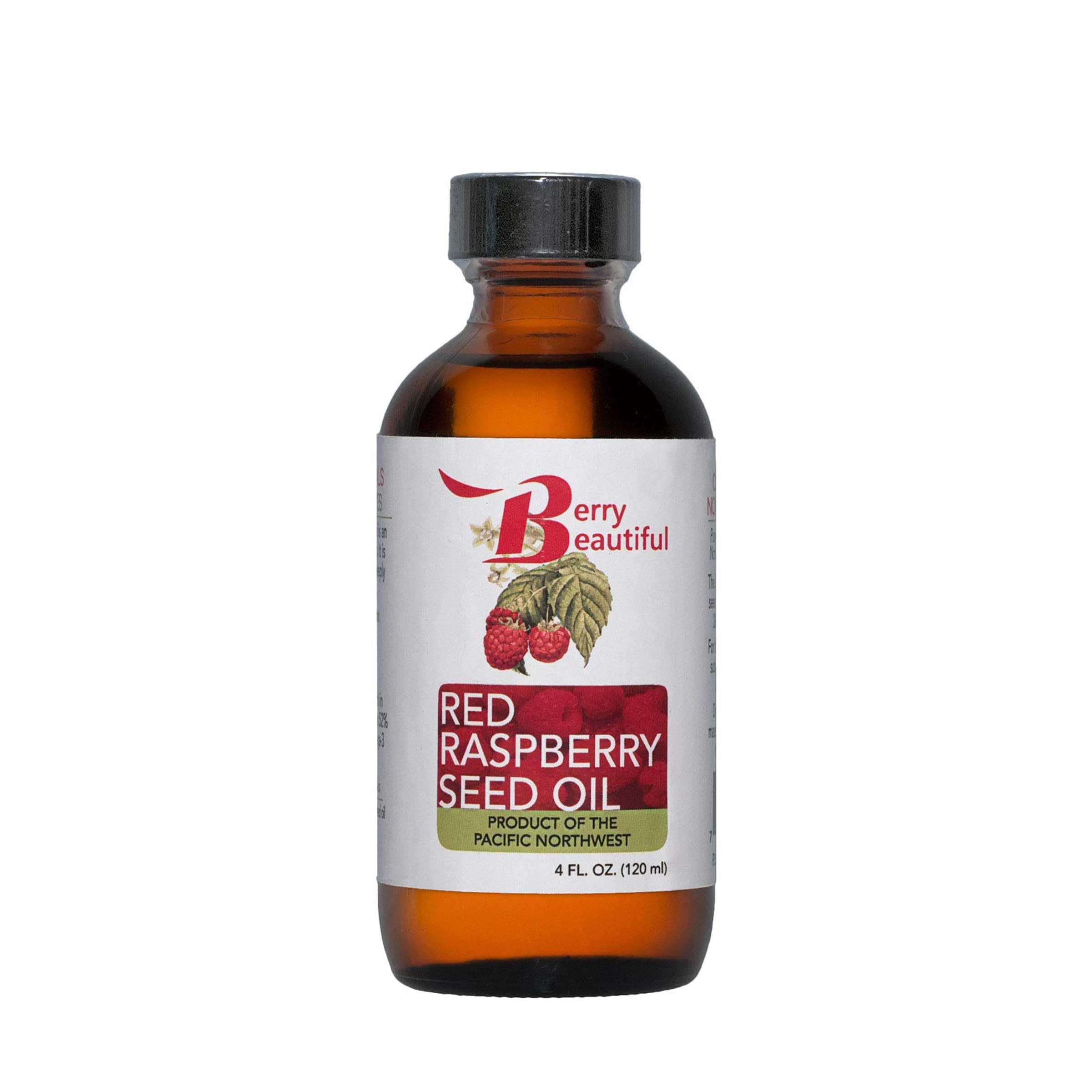 Berry Beautiful Red Raspberry Seed Oil - 4 fl oz - Cold-pressed from ...