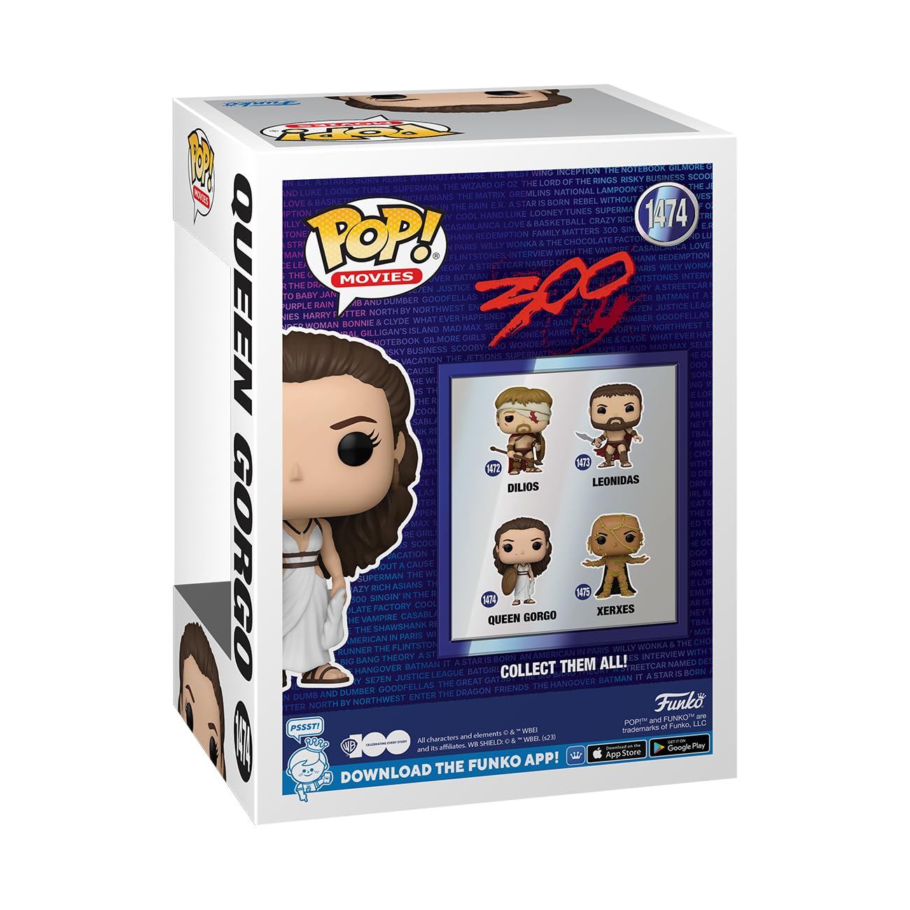 Funko POP! Movies: 300 - Queen Gorgo - 300 The Movie - Collectable Vinyl Figure - Gift Idea - Official Merchandise - for Kids & Adults - Movies Fans…