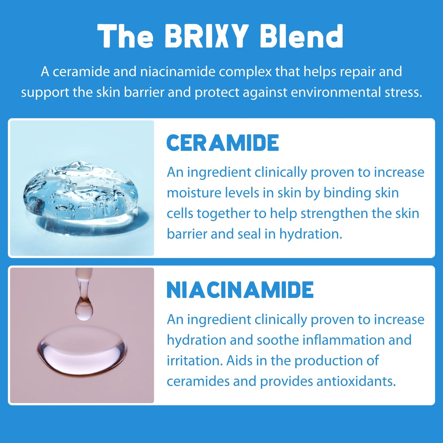 BRIXY Hydrating Facial Cleansing Bar For Dry Skin - Aloe and Raspberry Seed Oil To Soothe And Moisturize, Ceramide & Niacinamide Support A Heathy Skin