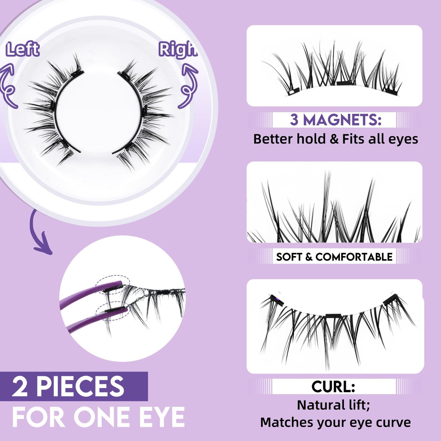 B&Qaugen Lash Clusters 40D-C-17 Individual Lashes 280 Clusters False Eyelash 10D 20D 30D 40D Lash Clusters Extensions Individual Lashes Cluster DIY Beauty and Personal Care B&Qaugen