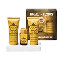 RICH Travel in Luxury Gift Set - Intense Moisture Shampoo 1.70 Fl Oz, Conditioner 1.70 Fl Oz, Argan Oil Elixir 1.0 Fl Oz for moisturzing hair