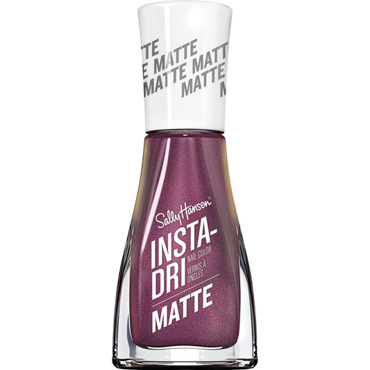 Sally Hansen Insta Dri Matte Metallics, Burnished Wine, 0.31 Fl Oz (Pack of 1) Beauty & Personal Care Sally Hansen