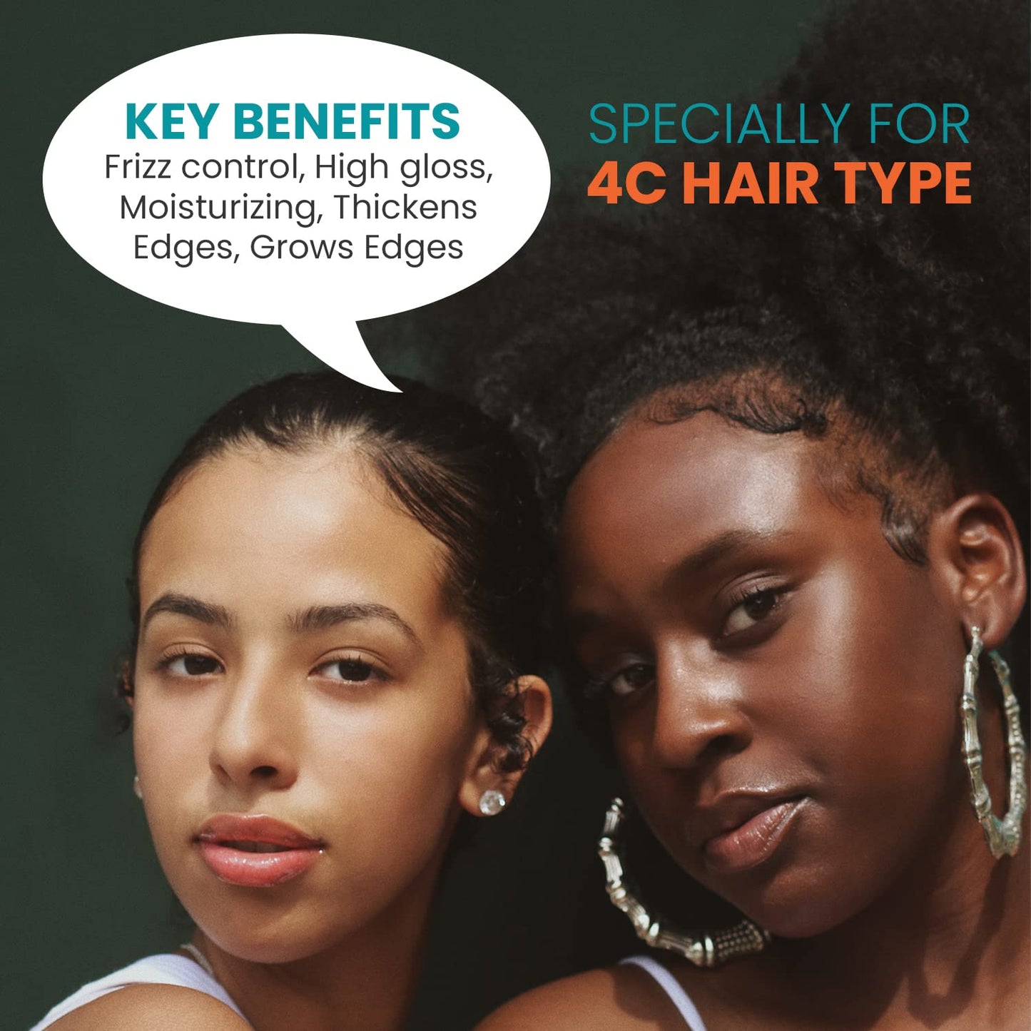 Shay Natural Perfect Edge Control, 24 Hour Hold, Strengthens Hair-Line, Water-Based Hair Gel 3.53fl oz