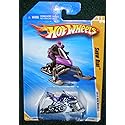 Hot Wheels 2010 New Models Snow Ride (Snow Mobile) 11/44, Purple
