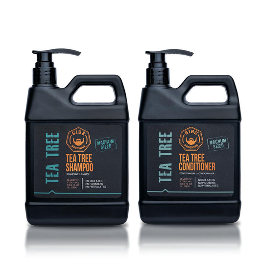 GIBS Tea Tree Liter Set - Shampoo and Conditioner Beauty & Personal Care GIBS