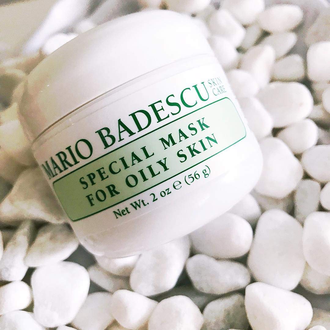 Mario Badescu Special Mask for Oily Skin, Clay Mask Face Care Ideal for Oily or Sensitive Skin, Oil-Absorbing Bentonite, Kaolin and Magnesium