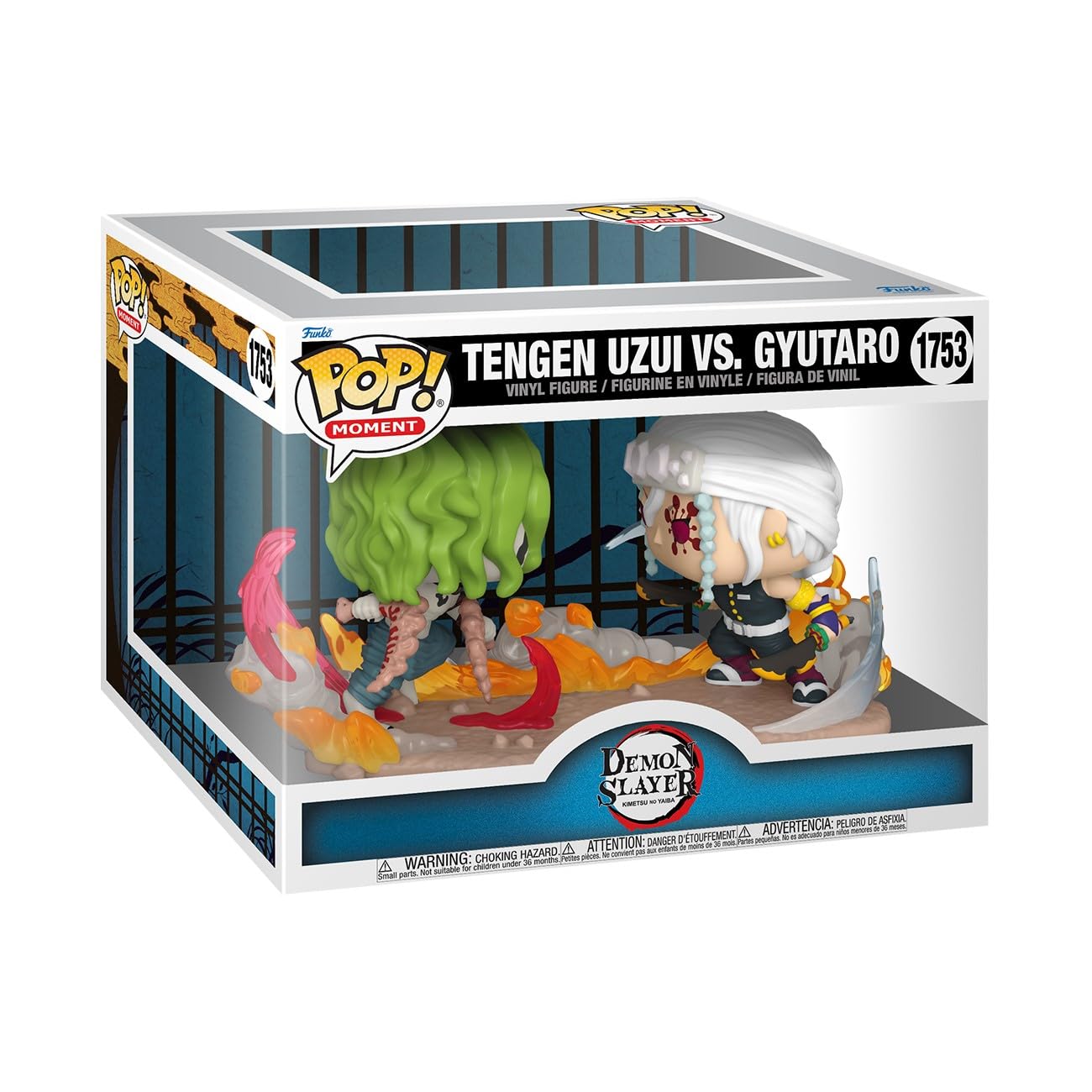 Funko POP Moments: DS - Tengen Uzui Vs Gyutaro - Demon Slayer - Collectable Vinyl Figure - Gift Idea - Official Merchandise - for Kids & Adults…
