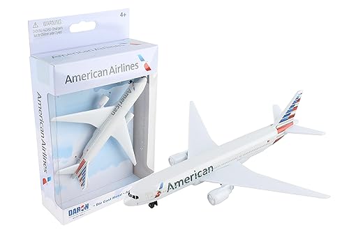 Daron Toy Airplane - American Airlines - Die-Cast Metal Model Airplane Toy with Plastic Parts for Kids Ages 3+