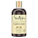 SheaMoisture Strengthen and Restore Shampoo Pure Jamaican Black Castor Oil for Damaged Hair To Cleanse and Nourish Hair 13 oz