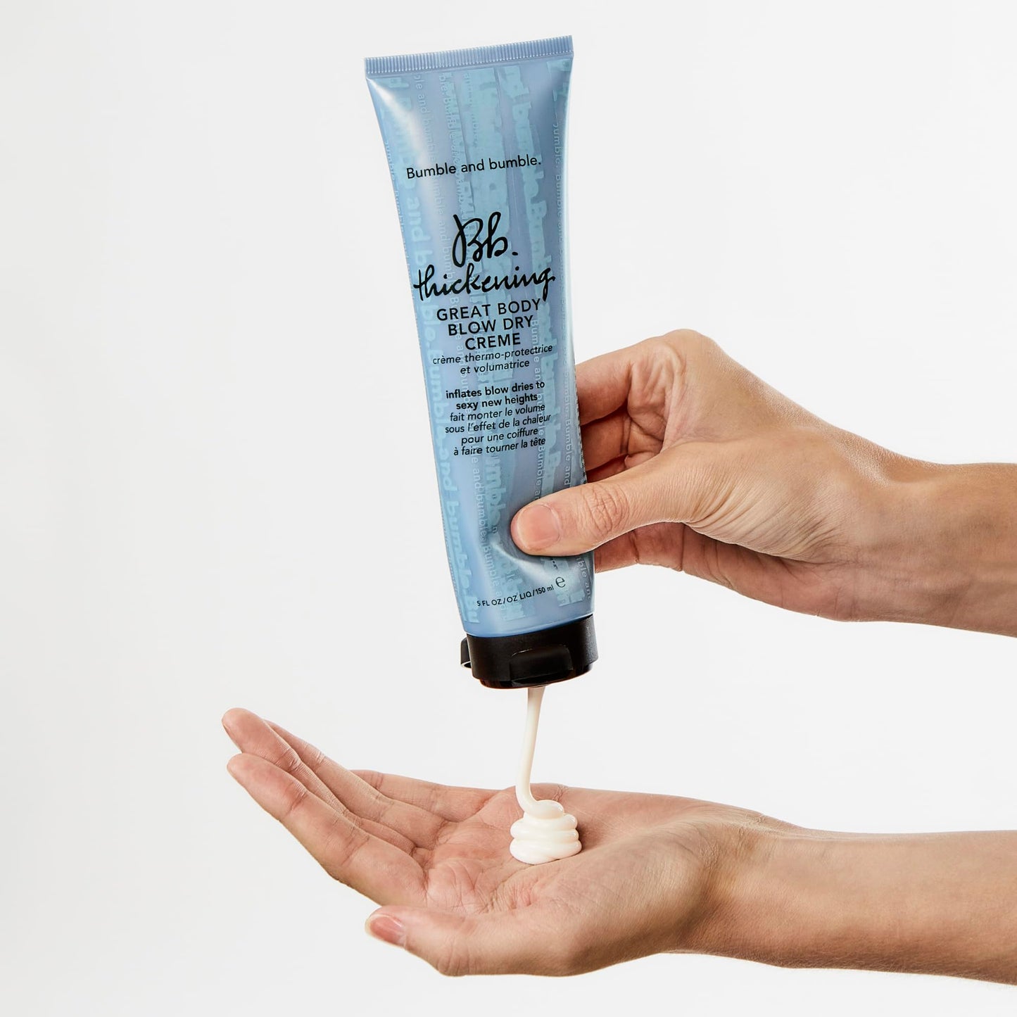Bumble and bumble. Thickening Great Body Volumizing Blow Dry Cream | For Voluminous Blowouts | Heat Protection | For Fine to Medium Wavy, Straight