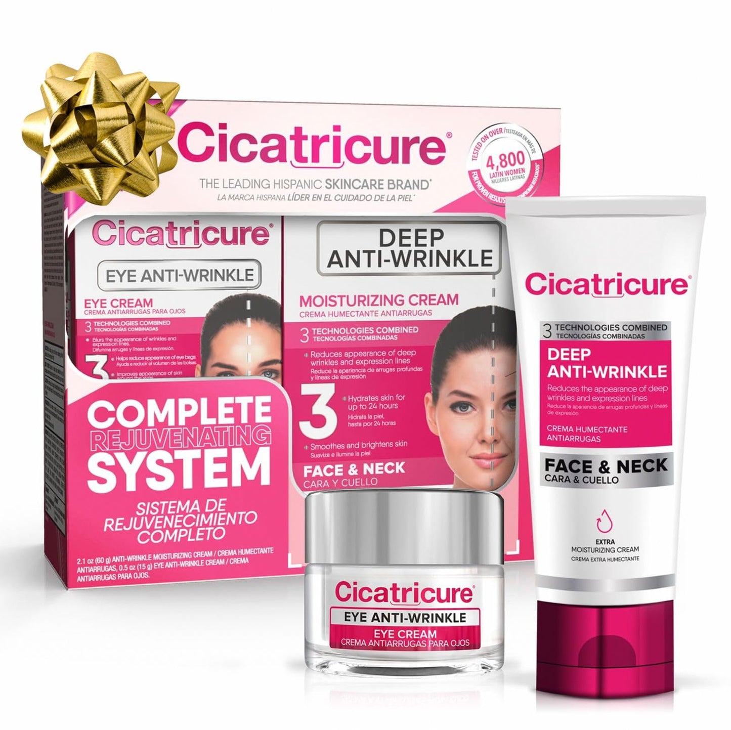 Cicatricure Complete Rejuvating System Gift Pack of Two Facial Antiwrinkle Creams