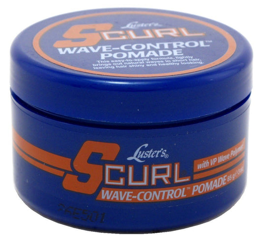 Lusters S-Curl Wave Control Pomade 3 Ounce (Pack of 6)