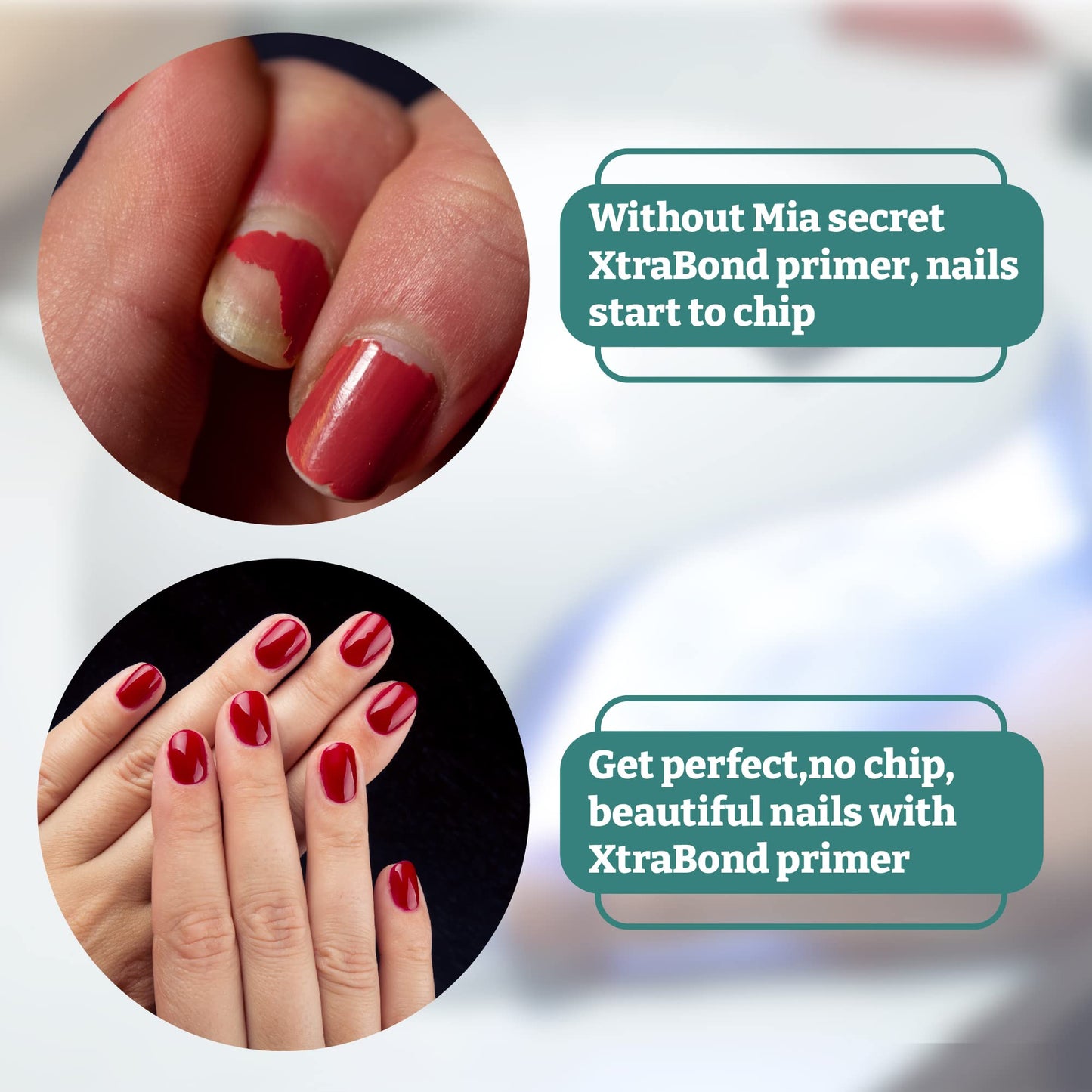 Mia Secret XTRABOND No-Burn Acid-free Primer 1/2 oz. for Acrylic and UV Gels Beauty & Personal Care Mia Secret