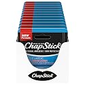 ChapStick Classic Medicated Lip Balm Tubes, Chapped Lips Treatment and Skin Protectant - 0.15x12 Oz