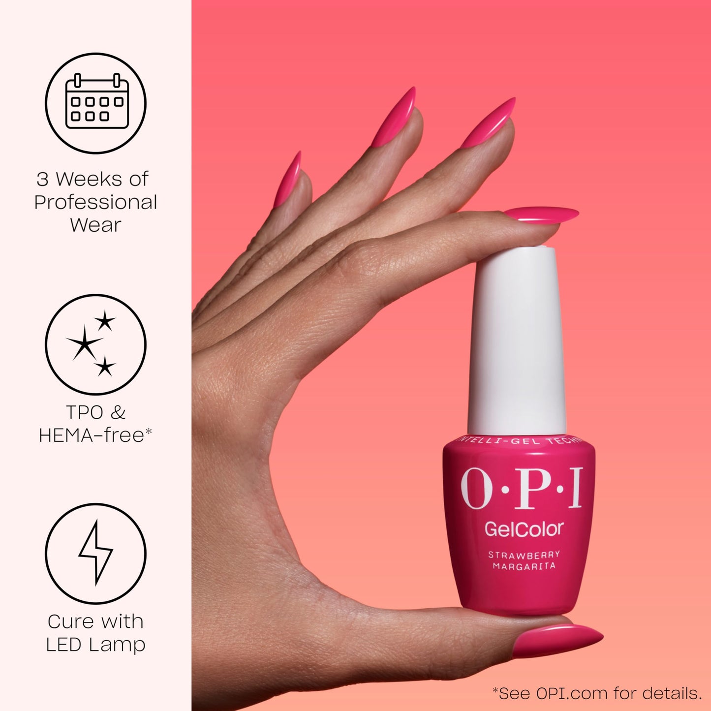 OPI GelColor Funny Bunny | Sheer Soft White Crème LED Cure Gel Nail Polish | Salon-Quality Shine, Long-Lasting Wear | Vegan & HEMA Free | 0.5 Fl Oz Beauty and Personal Care OPI