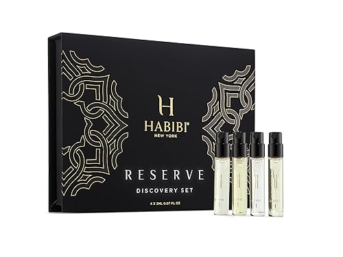 H HABIBI Reserve Oud Collection Discovery Sample Set | Eau De Parfum | Travel Perfume Oud Samples For Women And Men, Cologne Samples for Men,Made