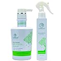 Xiaomoxuan Organic Tea Tree Paraben and Sulfate-Free Shampoo and Conditioner Set - Natural Beauty and Personal Care Products Set - SLS-Free Shampoo