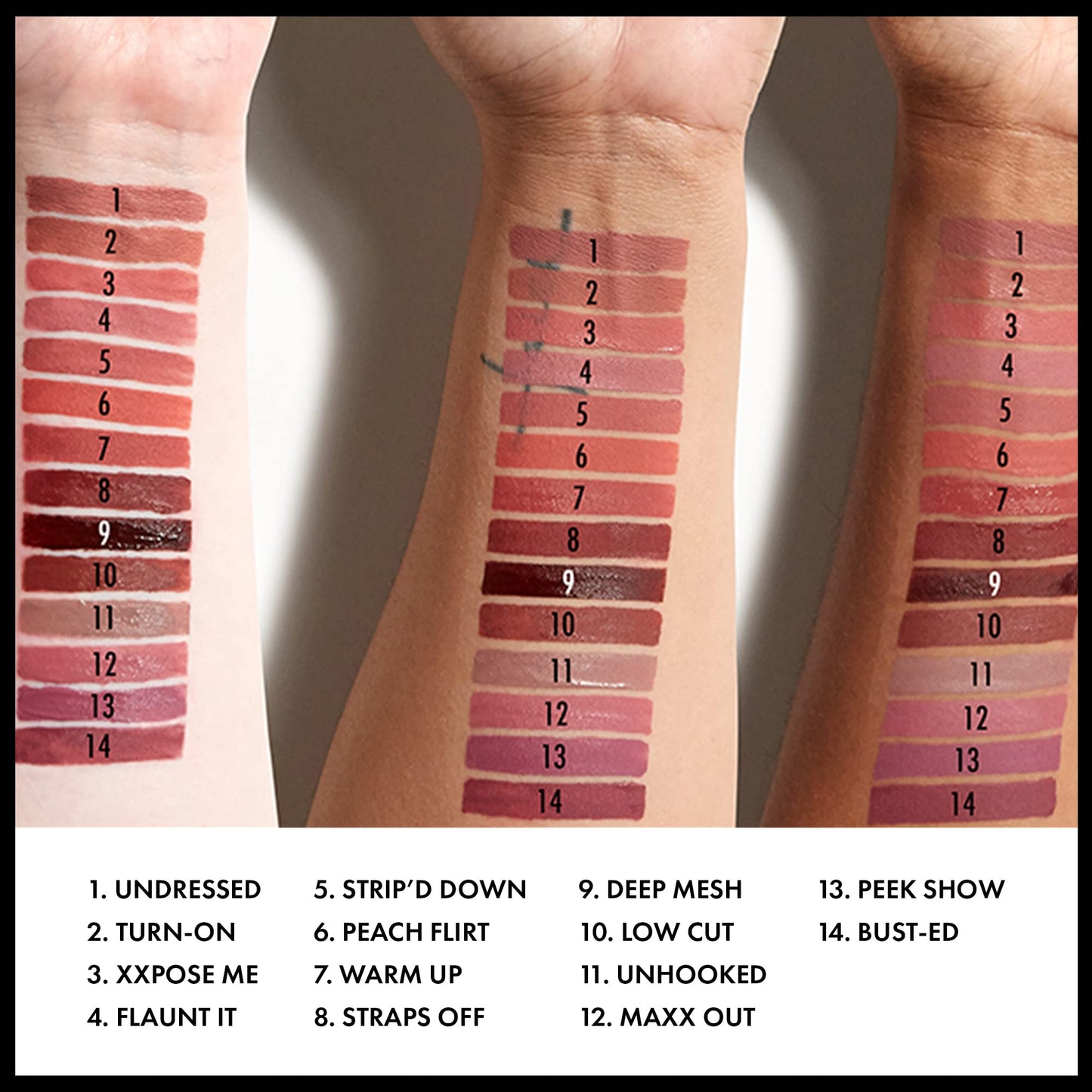 NYX PROFESSIONAL MAKEUP Lip Lingerie XXL Matte Liquid Lipstick - Bust-Ed (Purple Mauve)