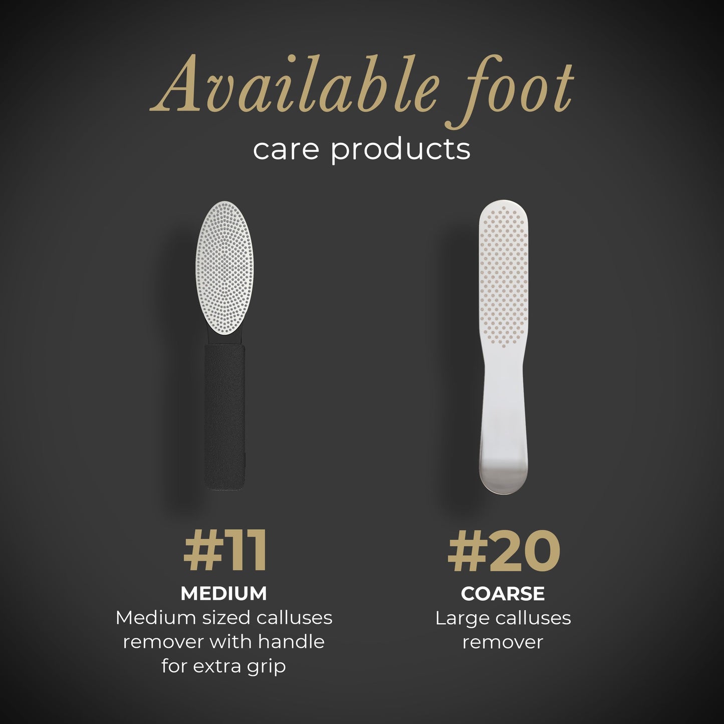 Diamancel Luxury Diamond Foot Buffer - Coarse Grit - For Large Calluses & Rough Skin - #20 (no handle)