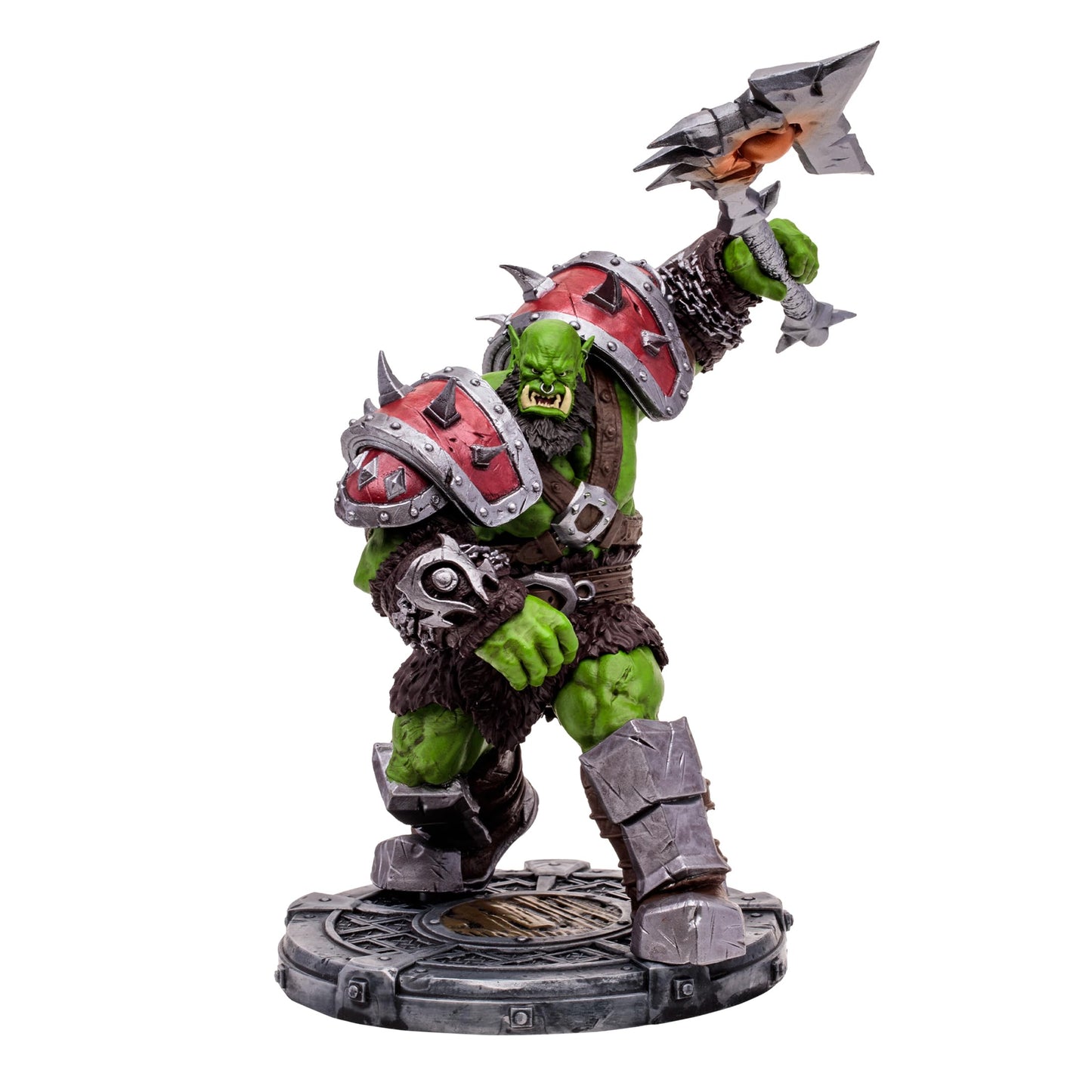 McFarlane Toys - World of Warcraft Orc: Warrior/Shaman (Common) 1:12 Scale Posed Figure