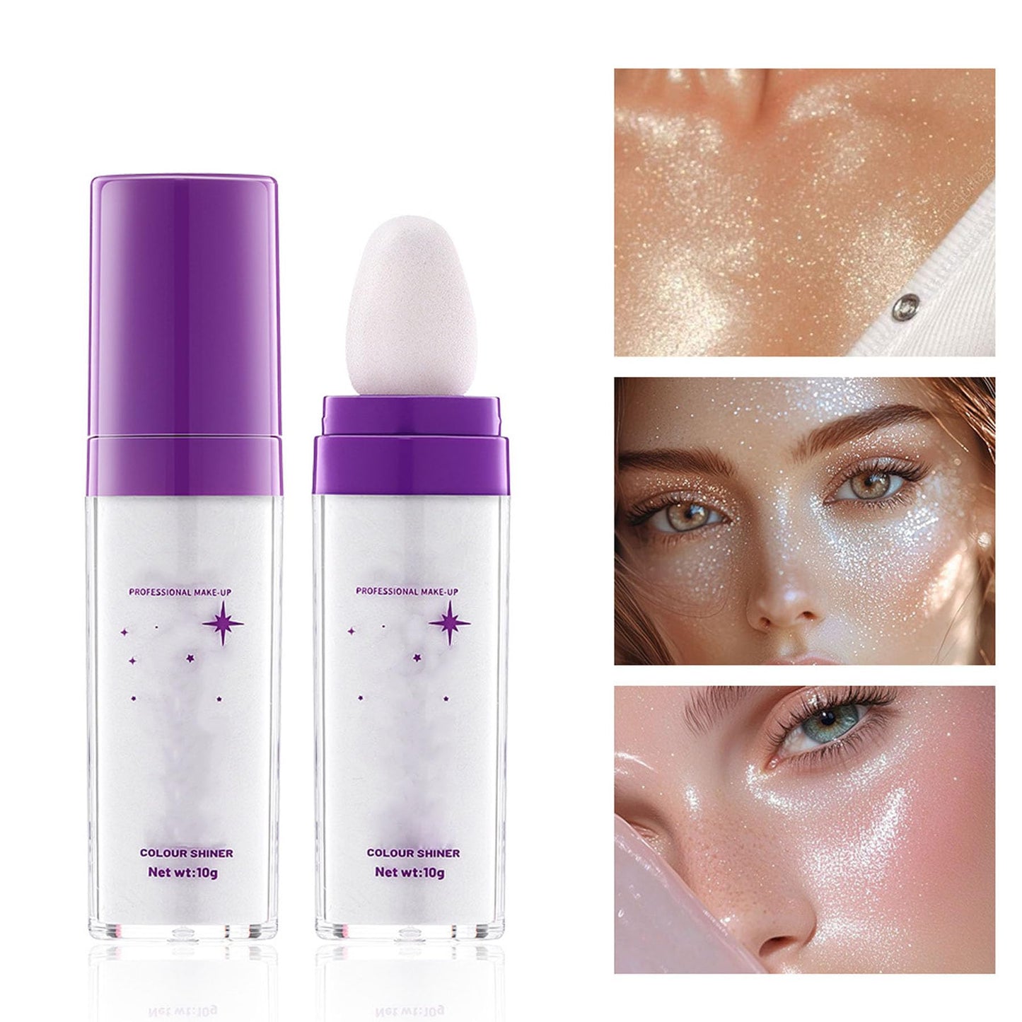Concealers and Contourings Stick Highlighting Set-Multi-Purpose Makeup Suitable for Face, Hair, and Body (A Group)