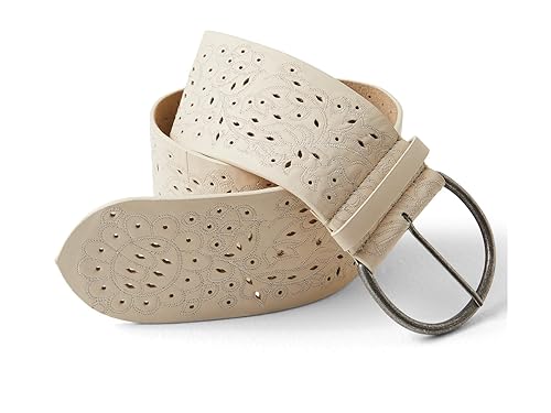 Free People Women's Laurel Hip Belt, Sand Dune, M/L