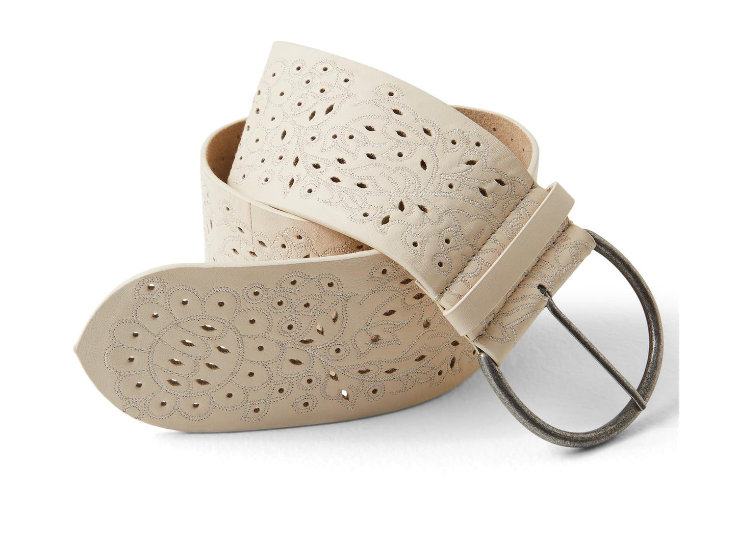 Free People Women's Laurel Hip Belt, Sand Dune, M/L