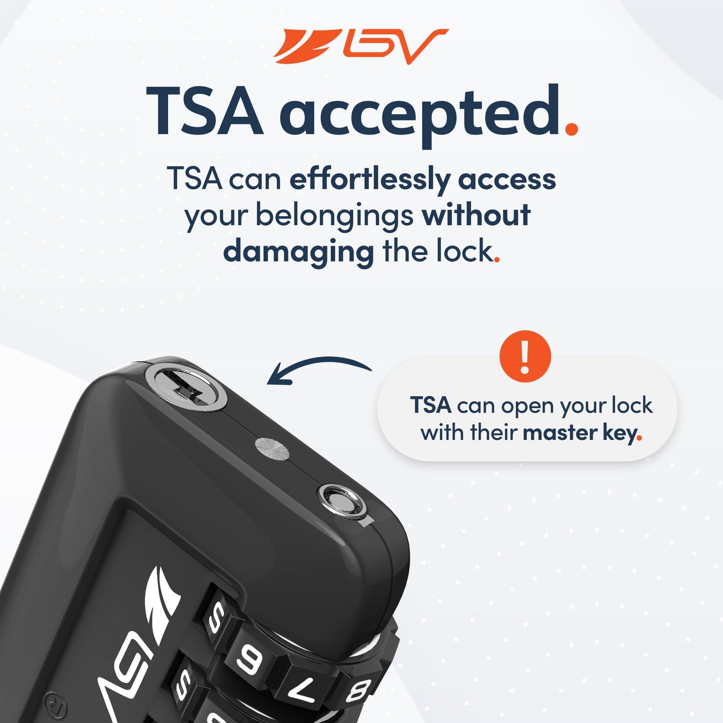 TSA Approved Luggage Locks 2 Pack – Resettable Combination Travel Lock for Suitcase, Gym Locker, Toolbox, Cabinet – Black