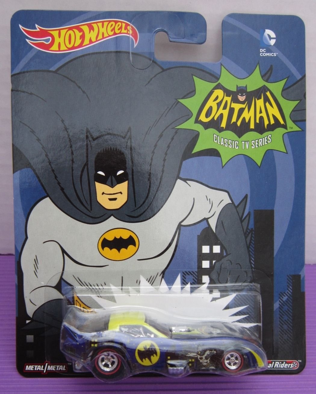 Hot Wheels 2015 Pop Culture Batman '78 Corvette Funny CAR