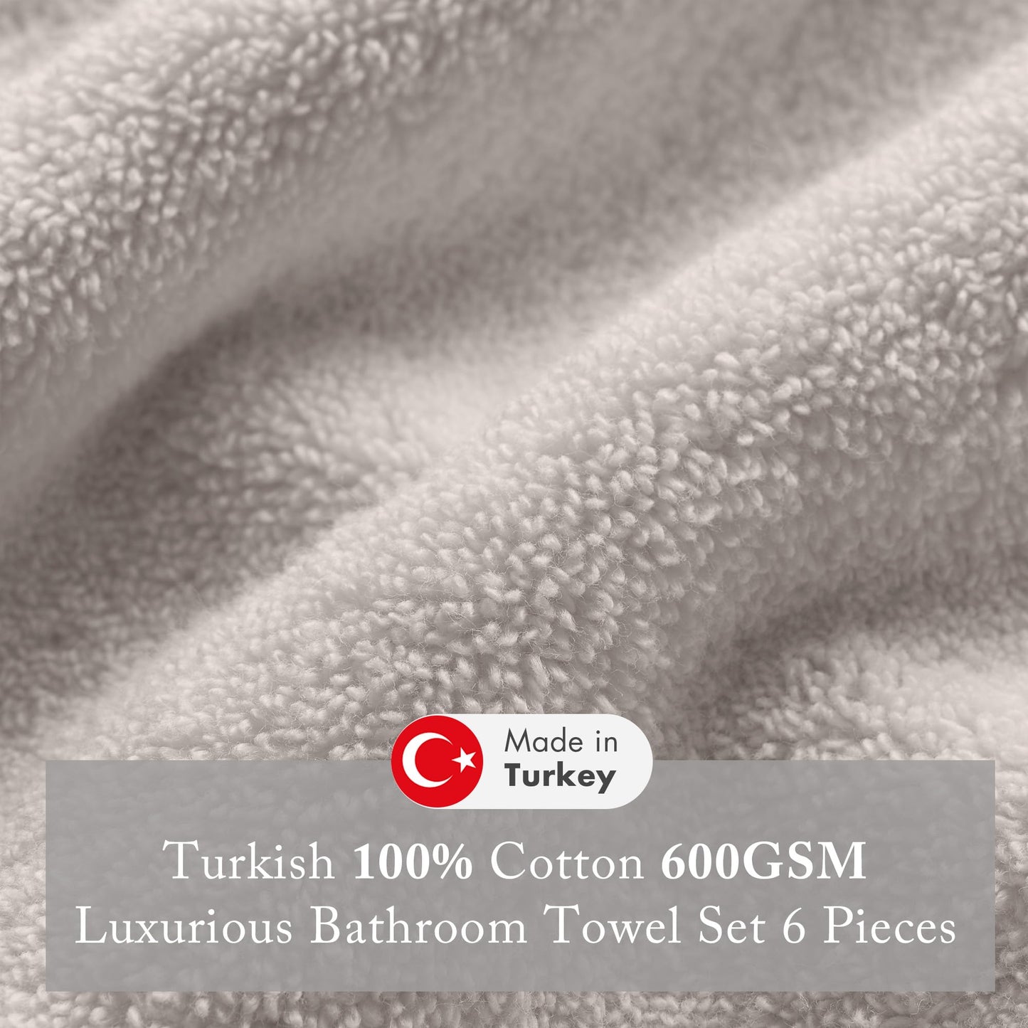 Madison Park Turkish 100% Cotton 600Gsm Luxury Premium Thick Soft Absorbent Hotel Bathroom Towel Set Shower Hand Face Washcloths, Assorted Sizes…