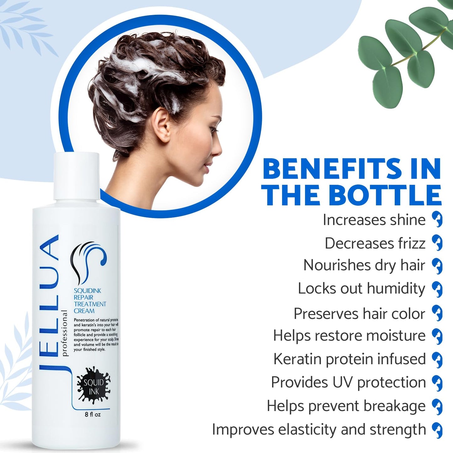 Jellua Squid Ink Repair Treatment Cream 8 oz