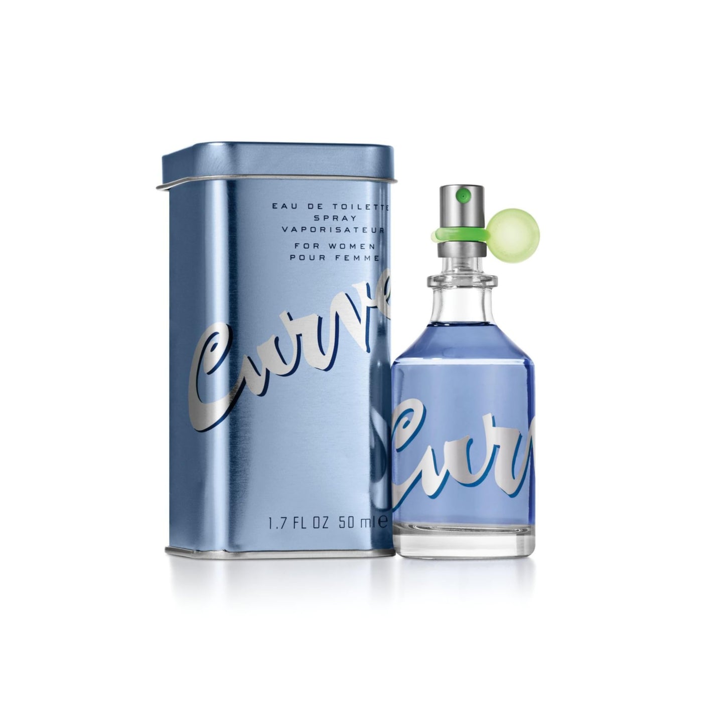 Curve Eau De Toilette Perfume Spray, Fragrance for Women, Stocking Stuffer for Her, 1.7 fl oz