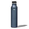 OXO Strive 24oz Insulated Water Bottle with Standard Lid - Dark Cobalt