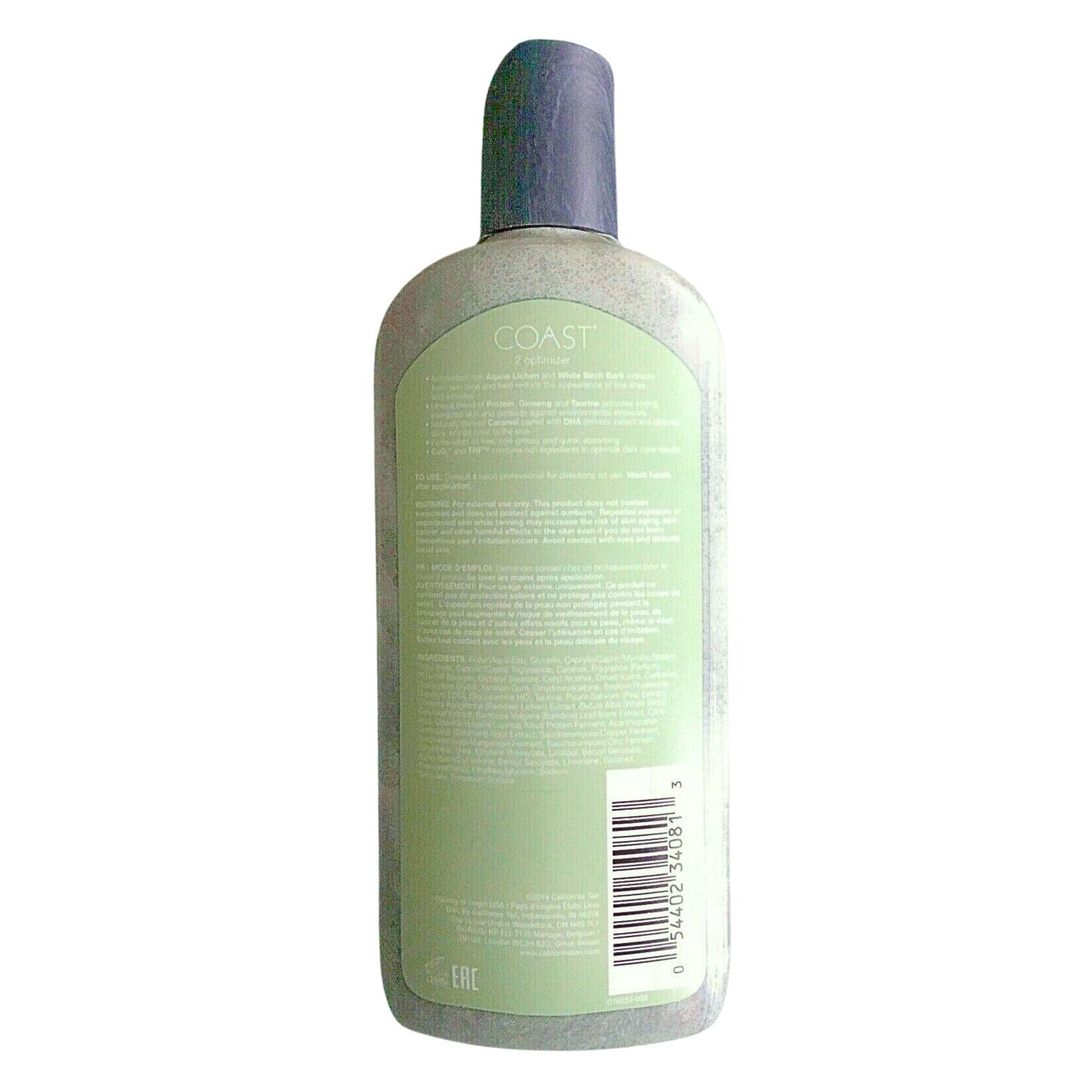 CT Coast Optimizer Step 2 Bronzer Lotion 8 ounce